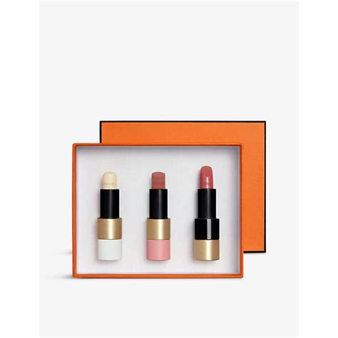 hermes makeup set|Hermes lipstick gift set.